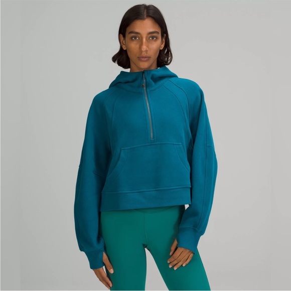 lululemon athletica Tops - Lululemon 🍋 Scuba Oversized Half-Zip Hoodie